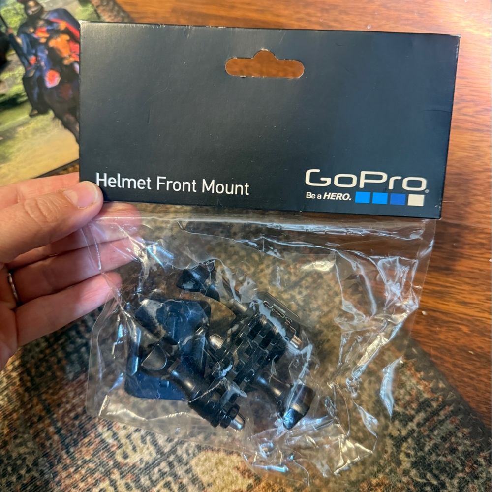 NEW: GoPro Black Helmet Mount